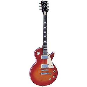 Vintage Guitars V100 Electric Guitar - Cherry Sunburst