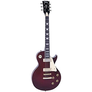 Vintage Guitars V100 Electric Guitar - Wine Red