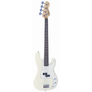 Vintage Guitars V4 Bass Guitar - Vintage White