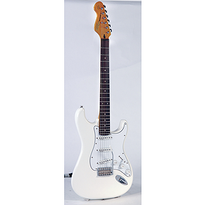 Vintage Guitars V6 Fillmore Electric Guitar - Olympia White