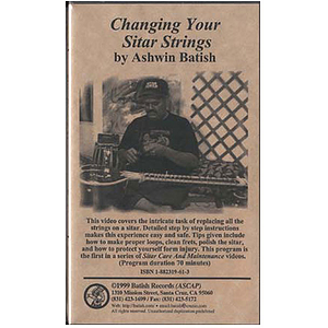 Changing Your Sitar Strings, DVD