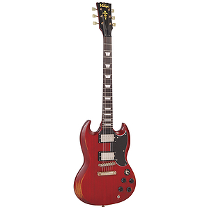 Vintage Guitars Icon VS6 Electric Guitar - Cherry Red