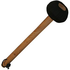 Gong Beater, 45 cm, Black