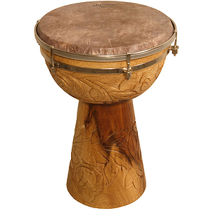 Rosewood Doumbek, 10", Skyndeep Head
