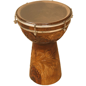 Rosewood Doumbek, 10", Synthetic Head
