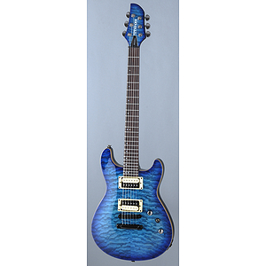 Fernandes Dragonfly Standard Electric Guitar - See Thru Blue Burst