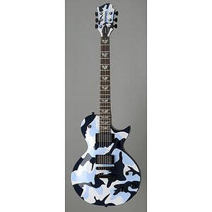 Fernandes Monterey Deluxe Electric Guitar - Ocean Camouflage