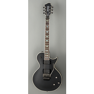 Fernandes Monterey Deluxe Tremolo Electric Guitar - Black Satin