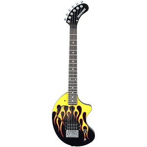 Fernandes Nomad Electric Travel Guitar - Hot Rod Flame