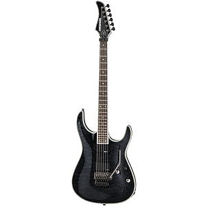 Fernandes Revolver Elite Electric Guitar - See Thru Black