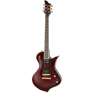 Fernandes Ravelle Elite Electric Guitar - See Thru Black Cherry