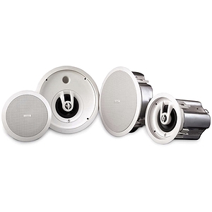 QSC Acoustic Design CI52ST In-Ceiling Speakers (Pair) - White