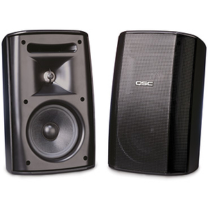 QSC Acoustic Design AD-S52T Surface Mount Loudspeakers-White (pair)