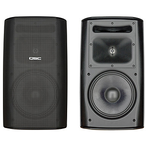 QSC Acoustic Design AD-S82 Surface Mount Loudspeaker-Black