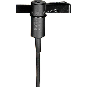 Audio-Technica AT831C Miniature Cardioid Condenser Lavalier Microphone - No Power Module, Unterminated Cable