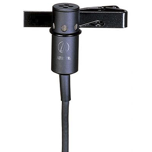 Audio-Technica AT831R Miniature Cardioid Condenser Lavalier Microphone - Phantom Power Only