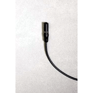 Audio-Technica AT898C Subminiature Cardioid Condenser Lavalier Microphone - No Power Module, Unterminated Cable
