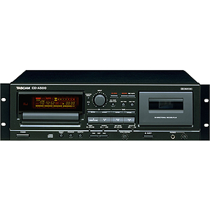 Tascam CD-A500 Combination CD/Cassette Player-Recorder
