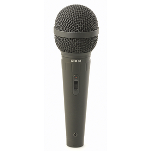 Astatic CTM-33 Handheld Cardioid Dynamic Vocal Microphone (on/off switch)