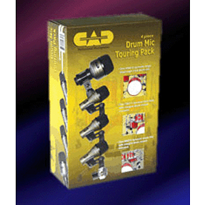 CAD DMTP-4 Four-piece Drum Mic Touring Pack