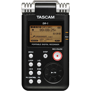 Tascam DR-1 Portable Digital MP3 & WAV Recorder