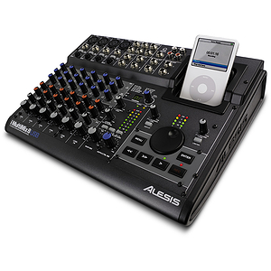 Alesis iMultimix 8USB 8-channel Mixer with FX, USB, iPod dock and direct-to-iPod recording