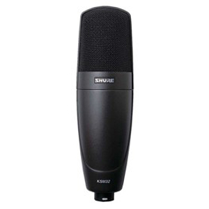 Shure KSM32/SL Embossed Single-Diaphragm Condenser Microphone - Charcoal Gray Finish