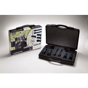 Audio-Technica Midnight Blues MB/Dk6 Drum Microphone Package - 4 Dynamic Mics, 2 Condenser Mics