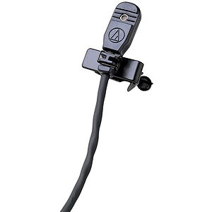 Audio-Technica MT830C Miniature Omnidirectional Condenser Lavalier Microphone - No Power Module, Unterminated Cable