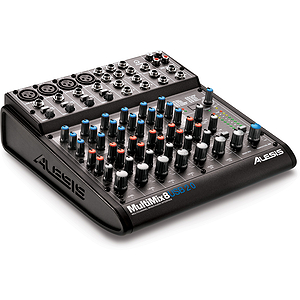 Alesis Multimix 8USB2.0 8-channel Mixer with FX & USB