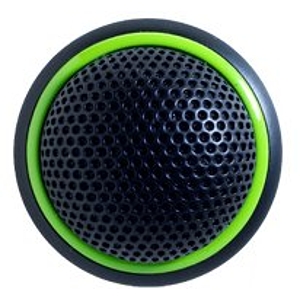 Shure MX395B/C-LED Microflex Low Profile Cardioid Boundary Microphone - Black/LED