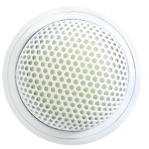 Shure MX395W/O Microflex Low Profile Omnidirectional Boundary Microphone - White