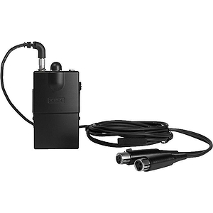 PSM 600 Series P6HW Wired Personal Monitor Bodypack with Detachable Dual Input XLR Cable