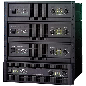 QSC PowerLight 3.8X 2 Channel 900 watt Power Amplifier