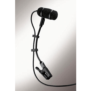 Audio-Technica Pro Series PRO35 Cardioid Condenser Clip-On Instrument Microphone - For Sax, Brass & Percussion