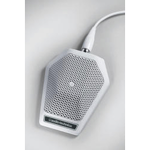 Audio-Technica U851RW Cardioid Condenser Boundary Microphone - White