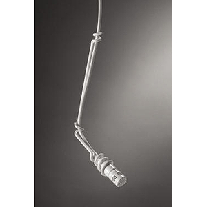 Audio-Technica UniPoint U853PMW Cardioid Condenser Hanging Microphone - For Permanent Installation - White
