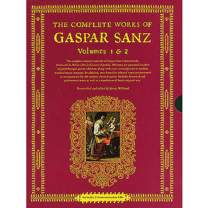 Complete Works Of Gaspar Sanz (2 books + 2 CDs)