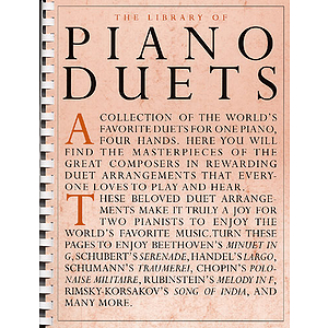 Library Of Piano Duets