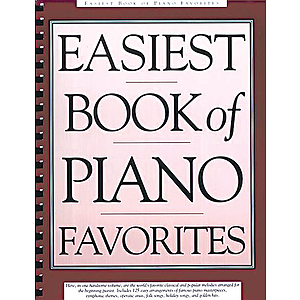 Library Of Easiest Book Of Piano Favorites