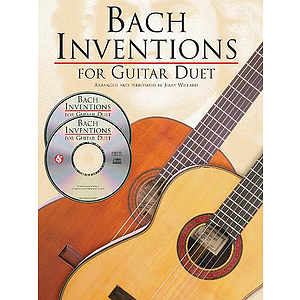 Bach Inventions For Guitar Duet (Book/2 CDs)