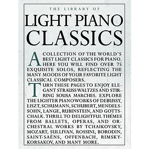 The Library Of Light Piano Classics