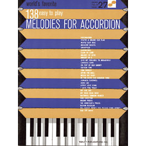 138 Easy To Play Melodies For Accordion: (WFS 27)