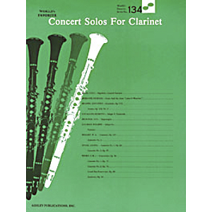 Concert Solos For Clarinet: (WFS 134)