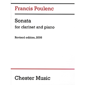 Francis Poulenc: Sonata For Clarinet And Piano