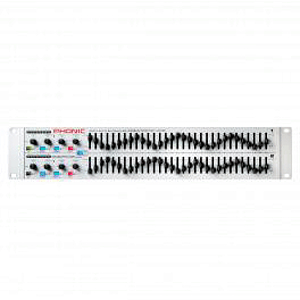Phonic iA231F Graphic EQ - Dual Channel 31-Band Digital Graphic Equalizer with Feedback Detection