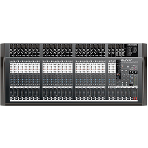 Phonic Impact 24.4X 28-Channel Mic/Line Mixer with DFX