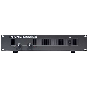 Phonic MAX 2500 Plus - 1500 Watt Power Amplifier