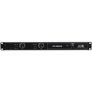 Phonic MAX 500 240W Power Amplifier