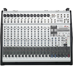 Phonic POWERPOD K-16 PLUS 1000W 16-Channel Powered Mixer w/ graphic EQ and DFX